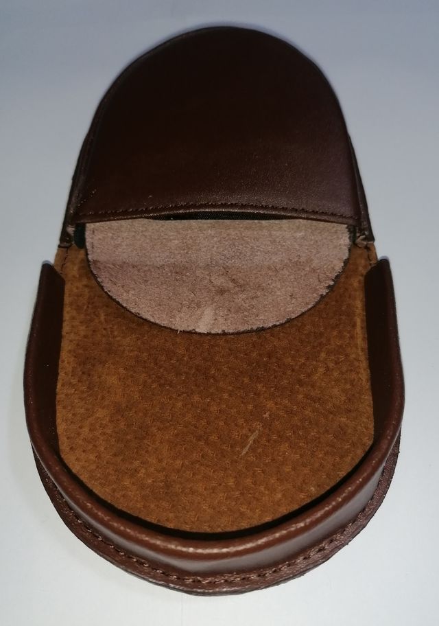 Porta monete zecchini cuoio pelle artigianale