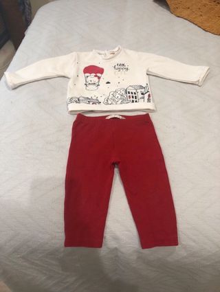 Conjunto bebé. Chandal bebé 6-9 meses. de segunda mano por 4 EUR en  Monesterio en WALLAPOP