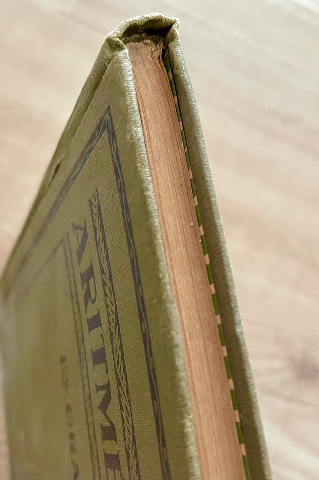 Año 1913 aritmética JUAN PALAU VERA