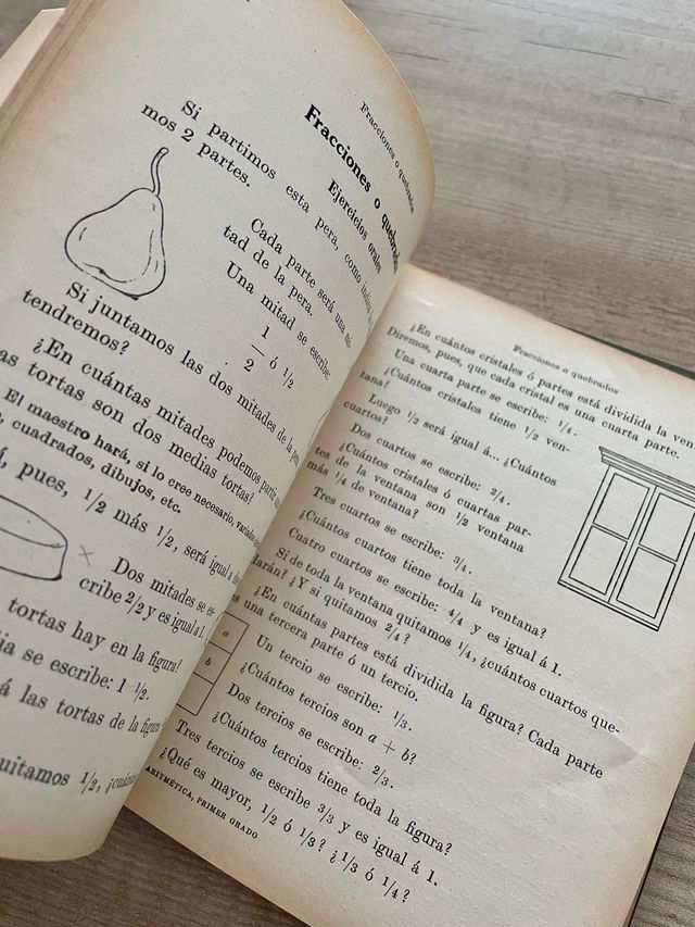 Año 1913 aritmética JUAN PALAU VERA