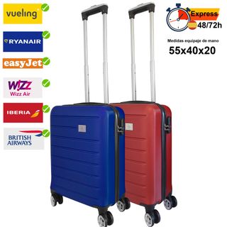 Maletas de Mano con 4 Ruedas Maleta Cabina de segunda mano por 32 EUR en  Castilleja de la Cuesta en WALLAPOP