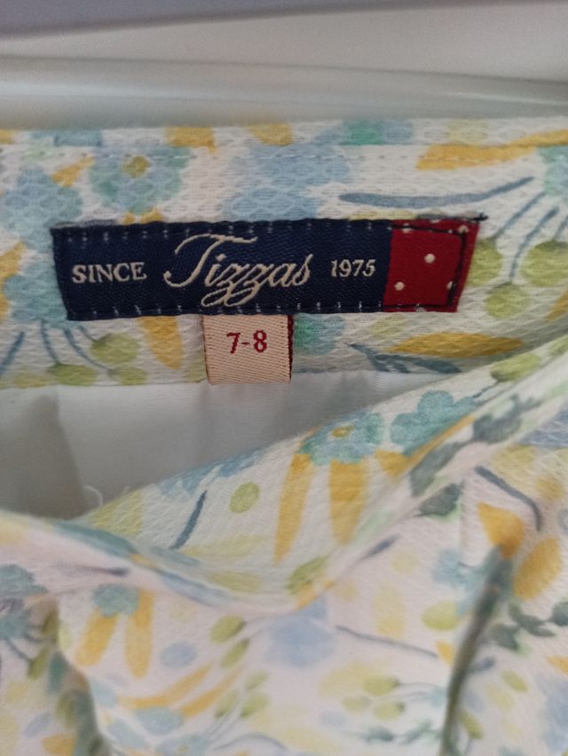 Falda tizzas talla 7-8 años