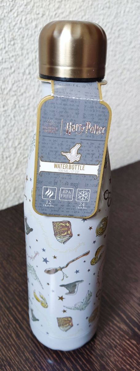 Termo Frío 24h Calor 12 de frio Gris Harry Potter