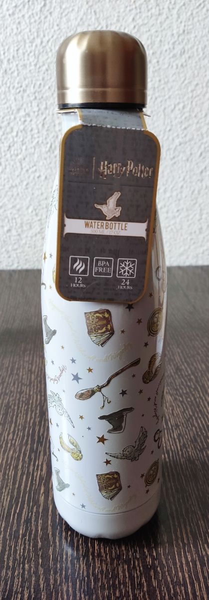 Termo Frío 24h Calor 12 de frio Gris Harry Potter