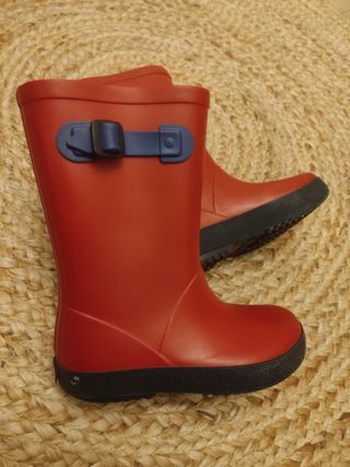 Botas de agua rojas para niños de Igor