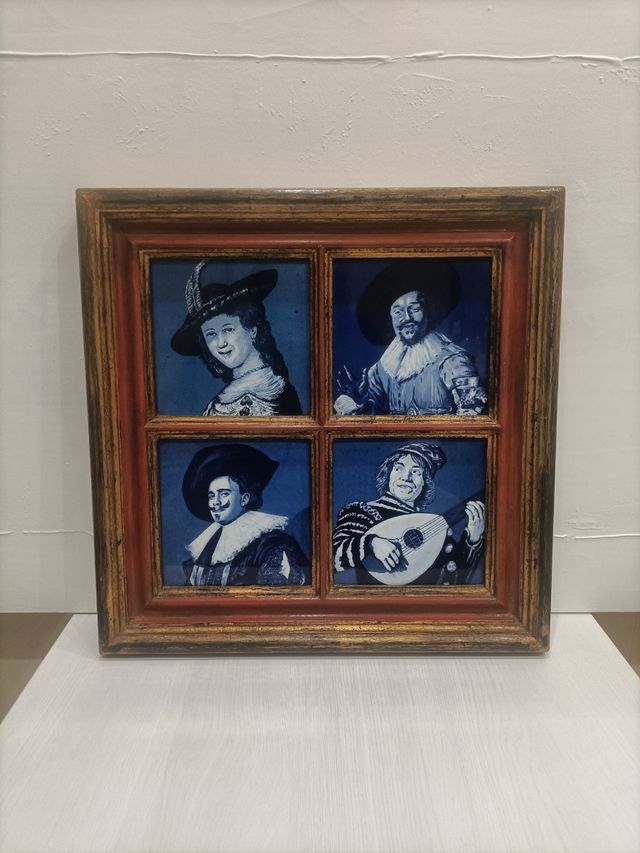 Cuadro azulejos pinturas holandesas