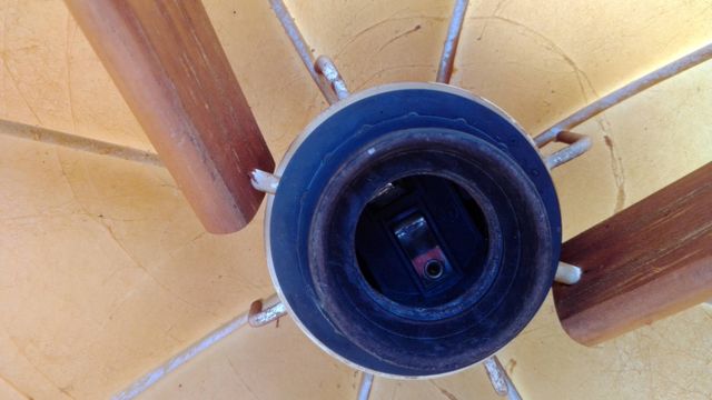 Lámpara de los años 80.