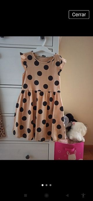 Vestido niña lunares Primark T7-8 de segunda mano por 4 EUR en Burgos en  WALLAPOP