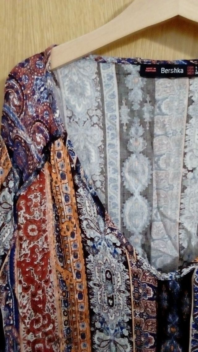 Vestido nuevo Bershka estampado