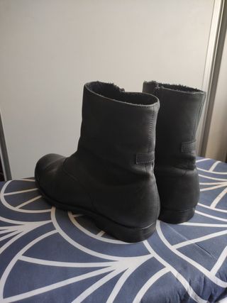 Botines piel hombre Zara Man talla 45 de segunda mano por 15 EUR en  Albacete en WALLAPOP
