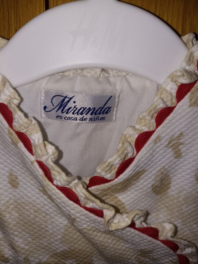 Vestido Miranda talla 12 meses