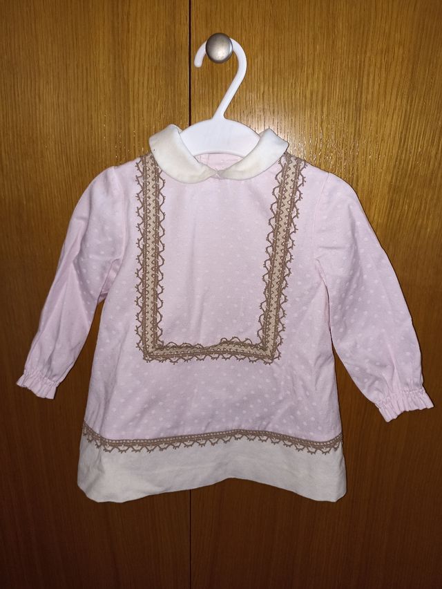 Vestido Little kings 12 meses