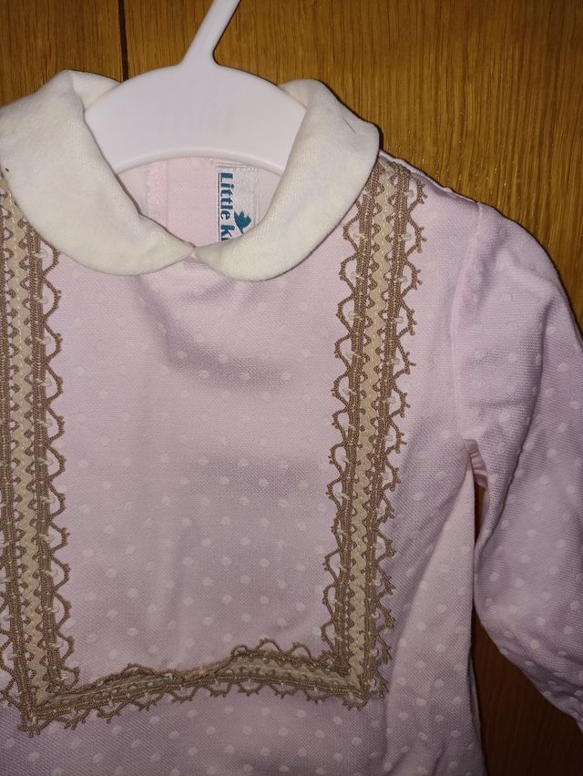 Vestido Little kings 12 meses