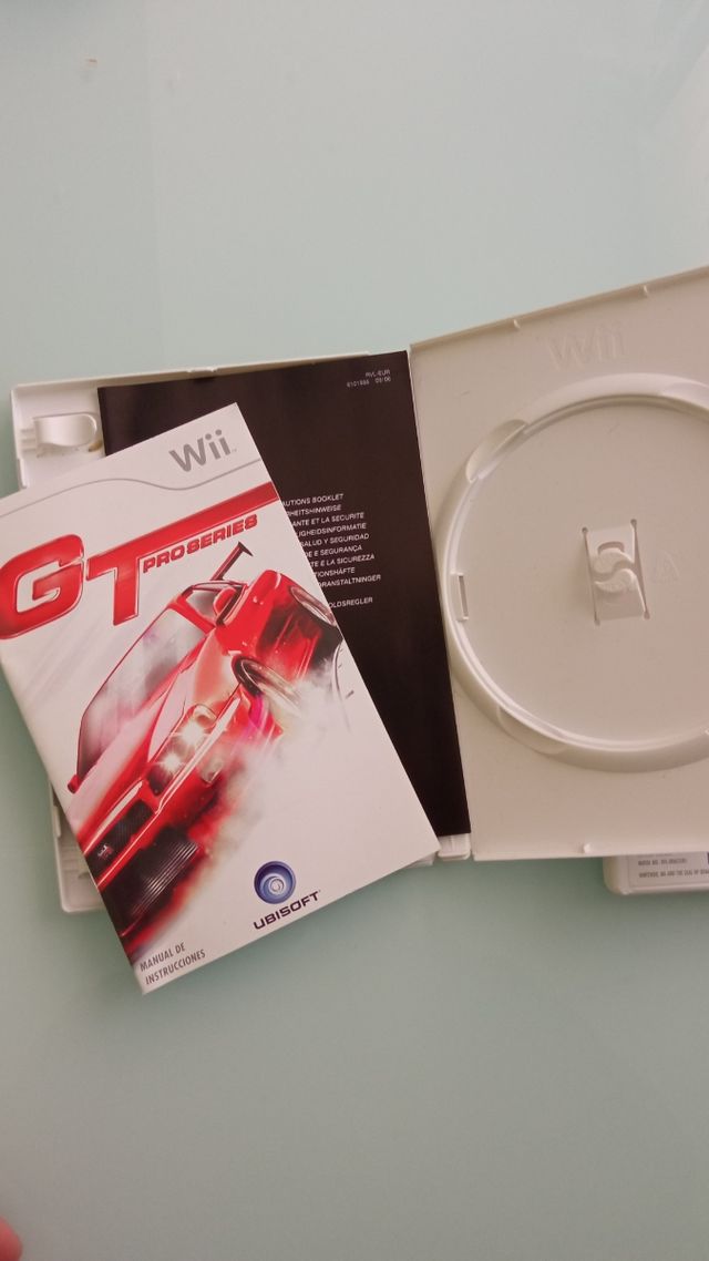 GT proseries y Tiger Woods wii