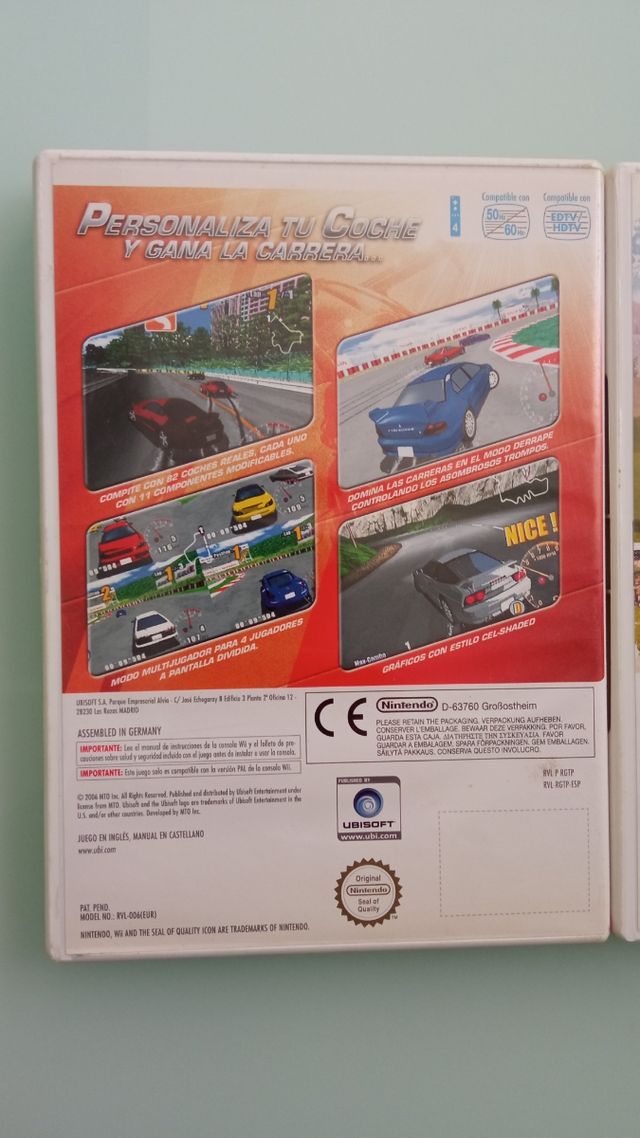 GT proseries y Tiger Woods wii