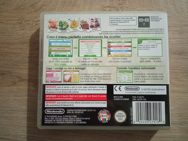 Nintendo DS - 1000 ricette di cucina di Elle