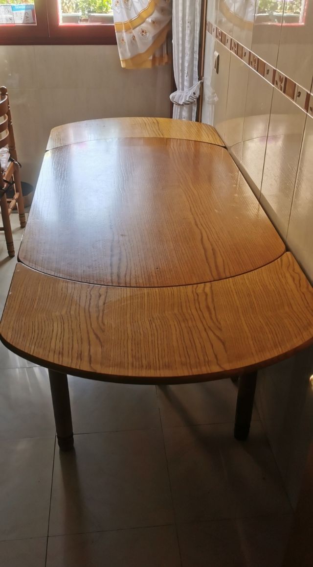 mesa de roble