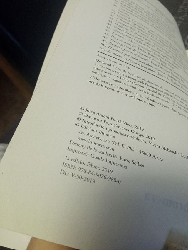 Seis Ninots em busca de uma falha