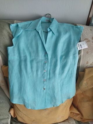 Camisa de mujer del corte ingles de segunda mano por 10 EUR en Fuenlabrada  en WALLAPOP