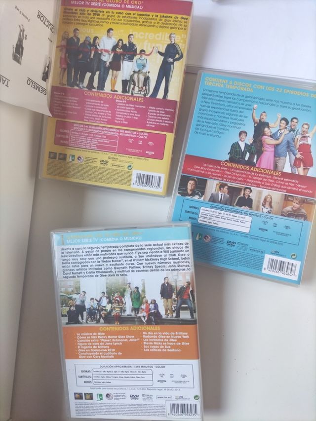 Glee - 3 primeras temporadas completas