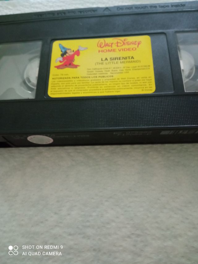 VHS DISNEY