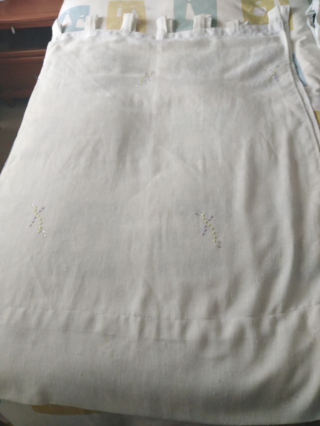 cortinas/visillos hechos a mano