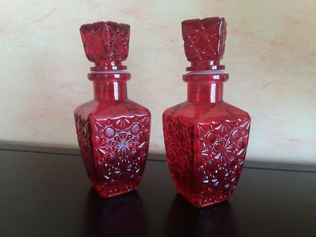 botellas decorativas vidrio