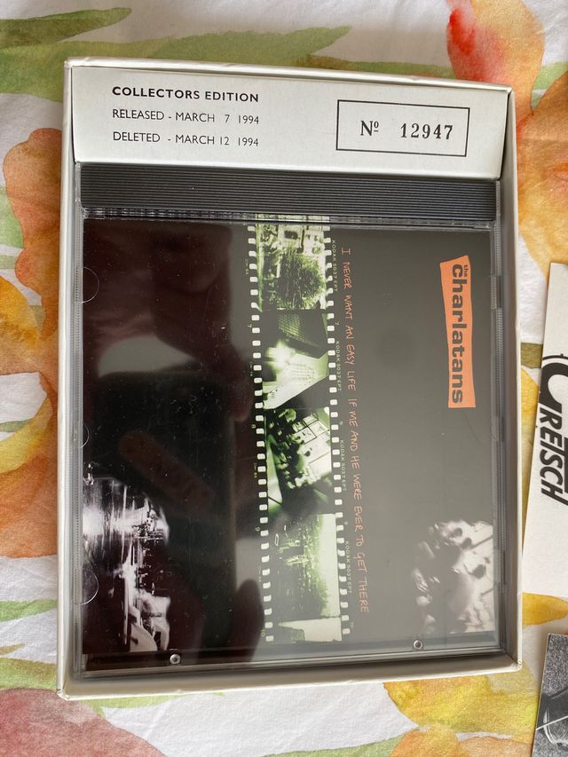 The Charlatans I Never Want An Easy Life single CD