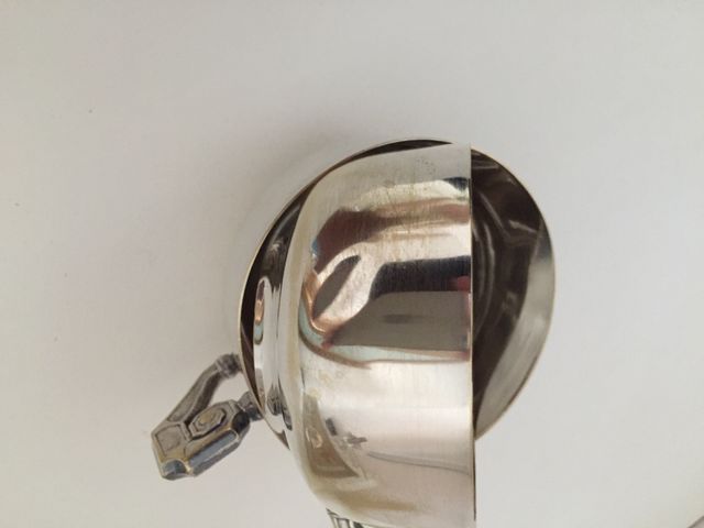 Dos Tazas de alpaca vintage