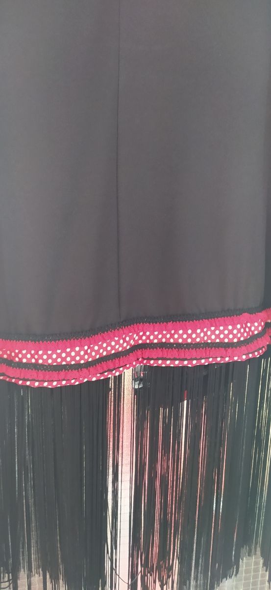 chaleco flamenco negro 5 XL/ talla 50