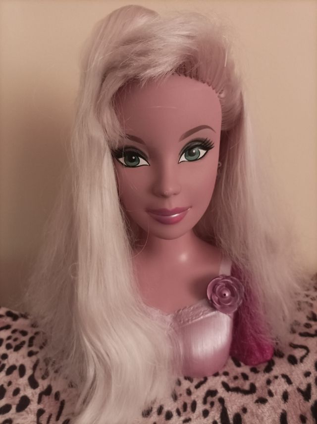 Busto Barbie Hairstyles Mattel 1991