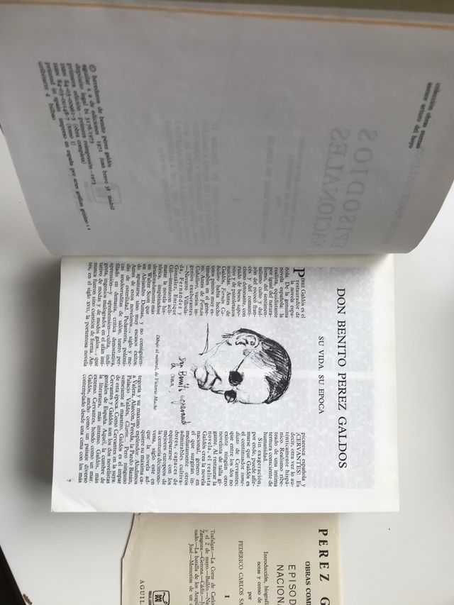 Obras Completas Episodios Nacionales Pérez Galdós.