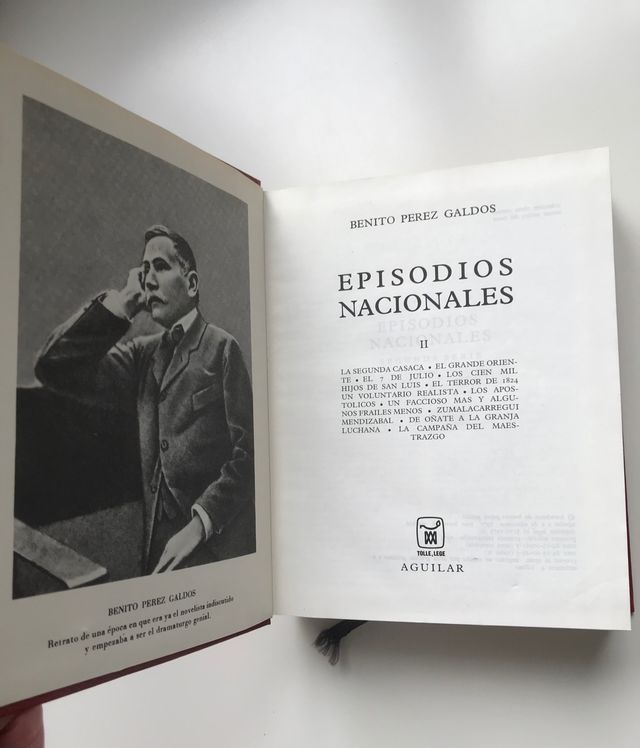 Obras Completas Episodios Nacionales Pérez Galdós.