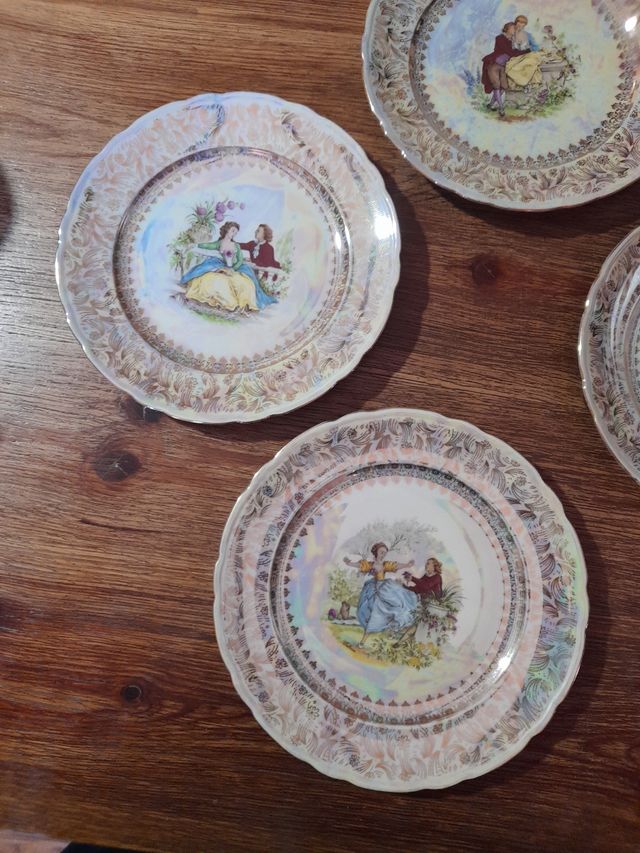 Lote de platos decorativos Bavaria