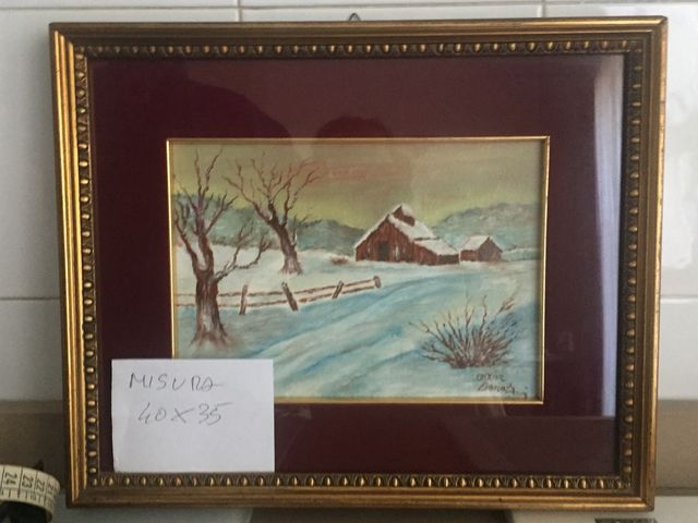 Quadri a olio Benazzi il prezzo è cadauno