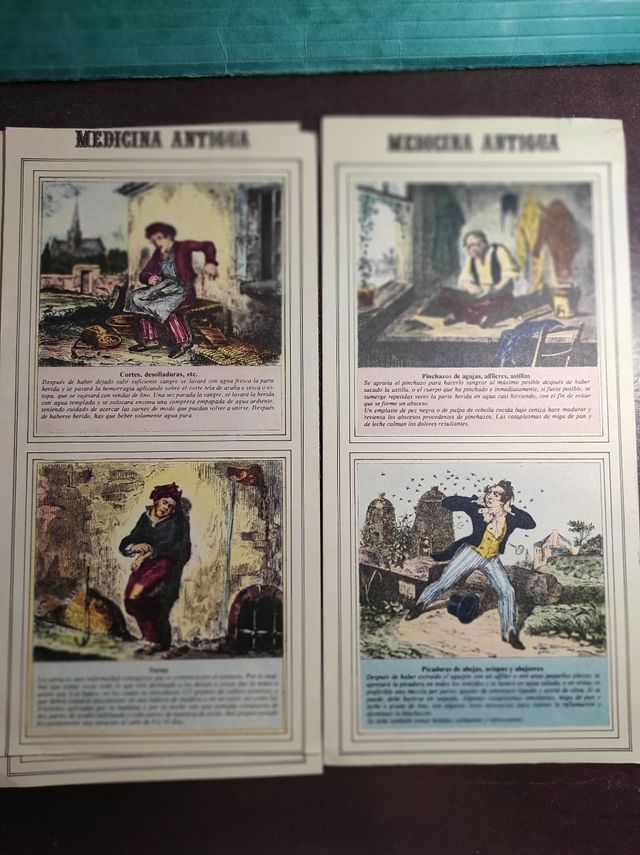 Ilustraciones de medicina antigua