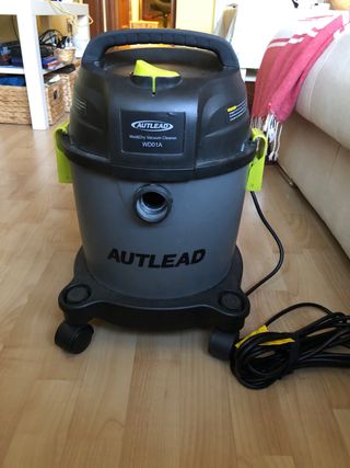 Aspirador Seco-Húmedo, AUTLEAD 1000W 10L Aspiradora Hogar, Aspiradora  eléctrica Silenciosa, Potente Motor, con Función de Soplado, 3 Boquillas, y  Bolsa de Filtro de Papel, para el Hogar, Coche - WD01A