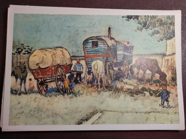 lote de 38 ilustraciones artististas Impresionista