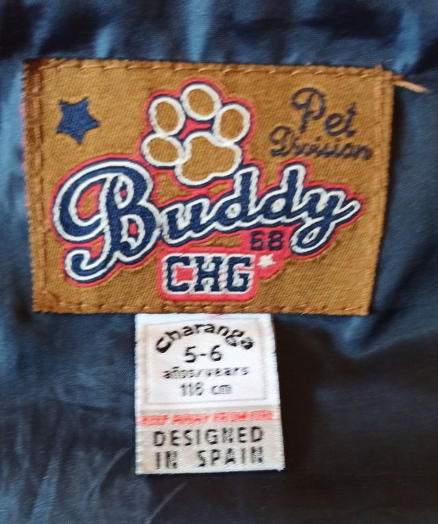 Chamarra acolchada sin mangas Charanga 5 / 6 años 