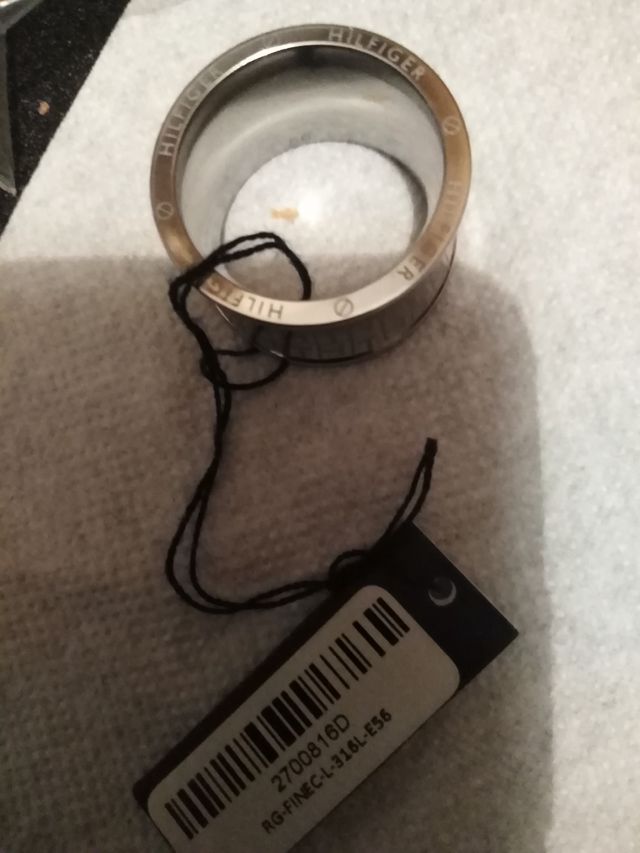 anillo tommy hilfinger