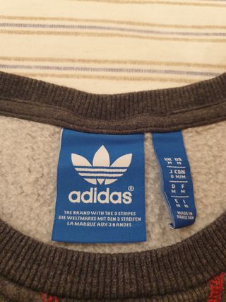 adidas sample sudadera
