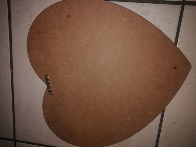 Lavagna a forma di cuore