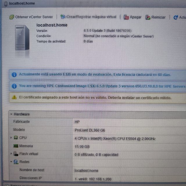 Servidor Hp Proliant Dl360 gen6