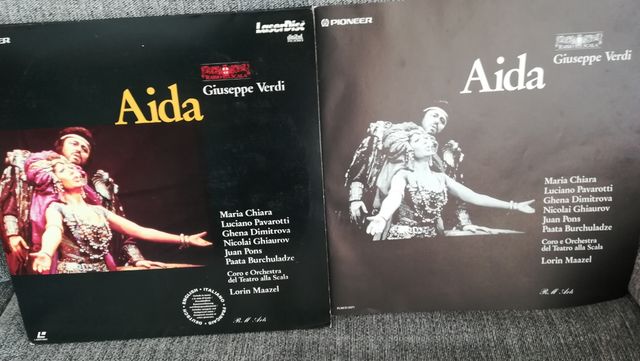 laser disc "aida" 