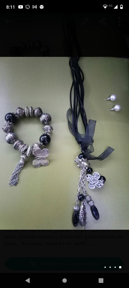 Conjunto  bisutería .