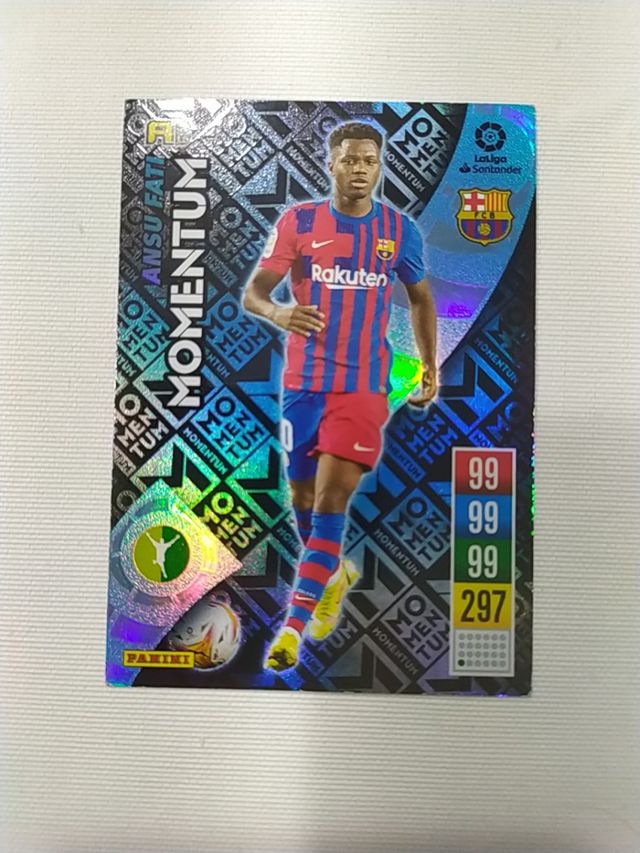 Adrenalyn 2021 22 Ansu Fati Momentum