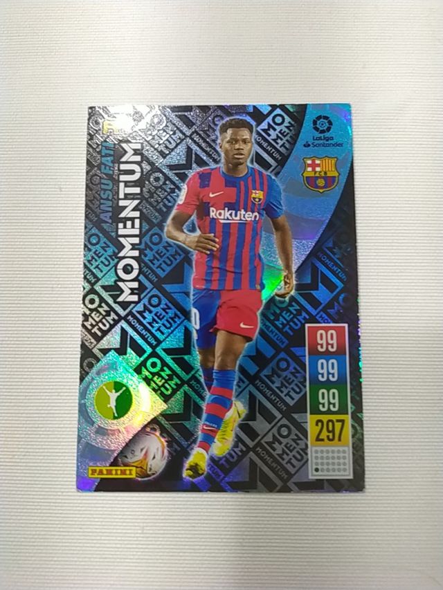 Adrenalyn 2021 22 Ansu Fati Momentum