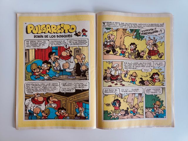 LOTE 6 TEBEOS ZIPI ZAPE MORTADELO Y FILEMÓN