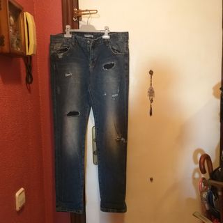 Pantalones de hombre vaqueros Stradivarius de segunda mano por 10 EUR en  Málaga en WALLAPOP