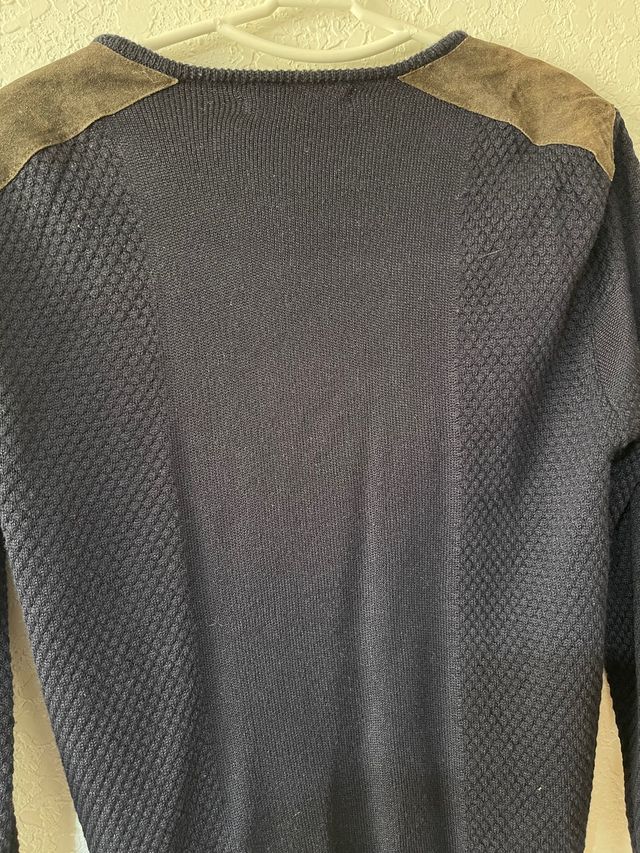 Jersey azul marino Zara - talla M. Como nuevo